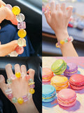 Summer Macaron Multicolor Crystal Bracelet