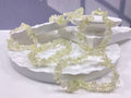 Crushed Lemon Crystal Bead Bracelet