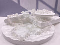 Crushed Ice-Style Clear Crystal Bracelet