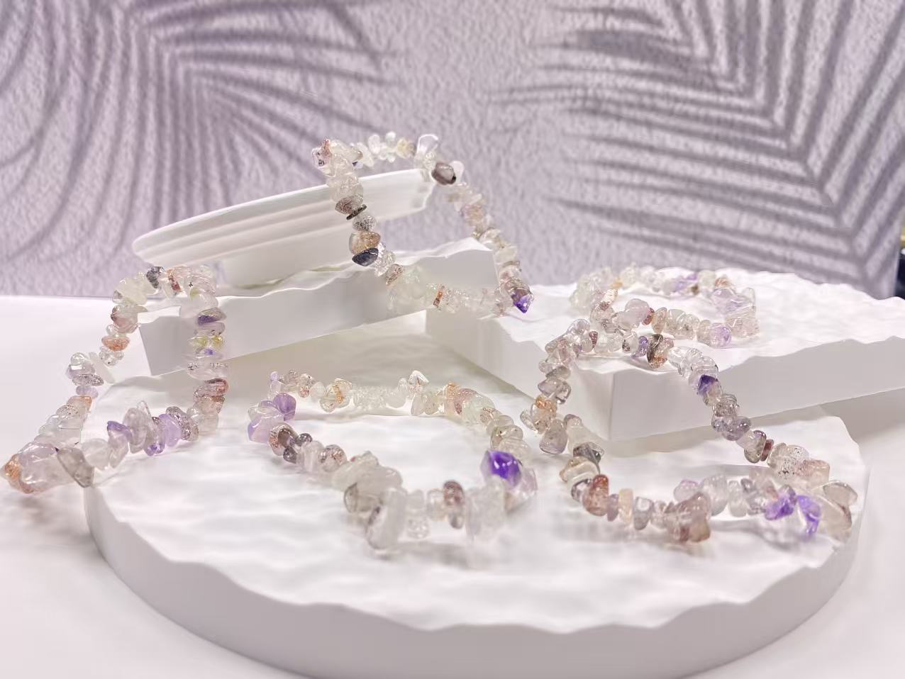 Super Seven Crushed Ice Crystal Bracelet