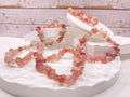 Crushed Strawberry Crystal Bracelet