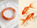 Natural Red Phantom Crystal · Koi Luck on Your Wrist