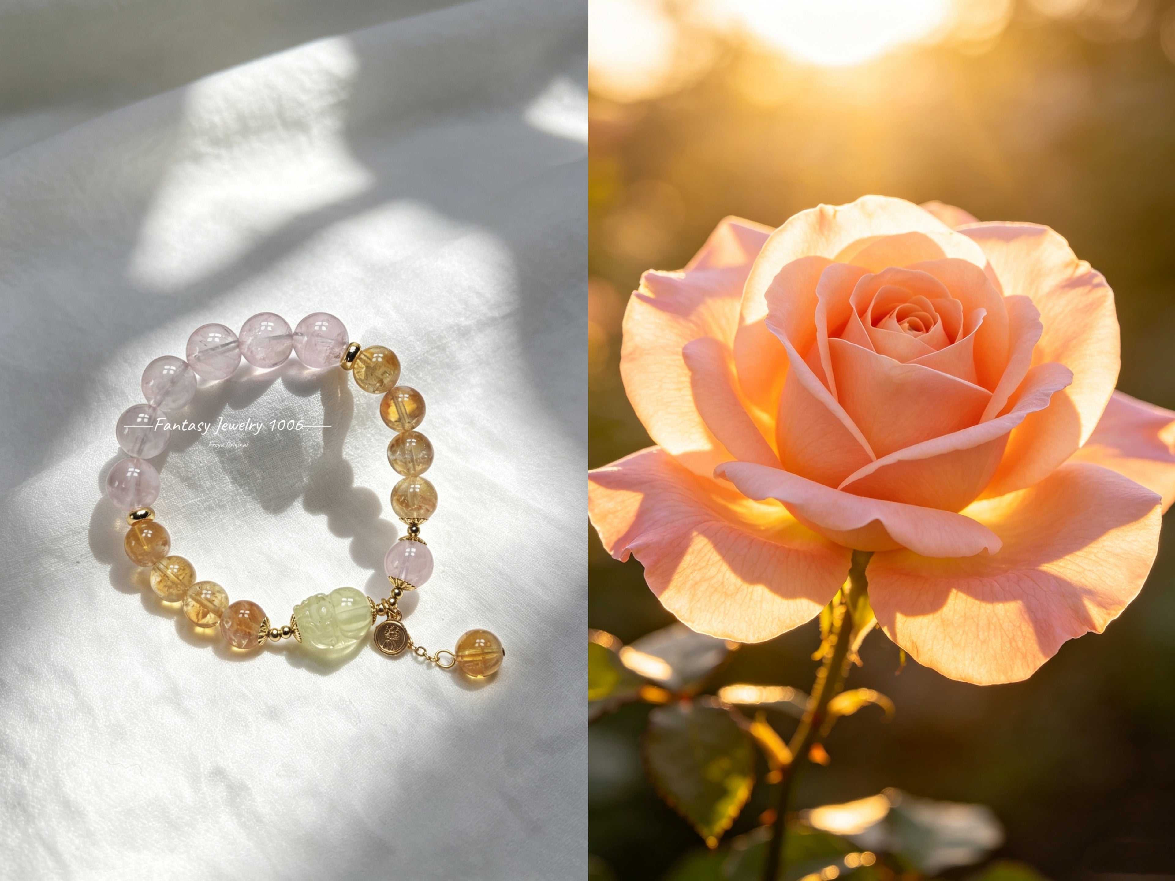 Peach Rose Glow